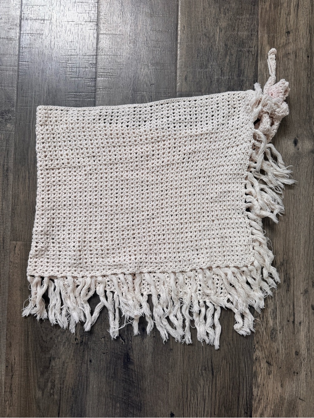 Crochet swim sarong